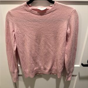 Everlane 100% Cashmere Crewneck Sweater Pink Size Small